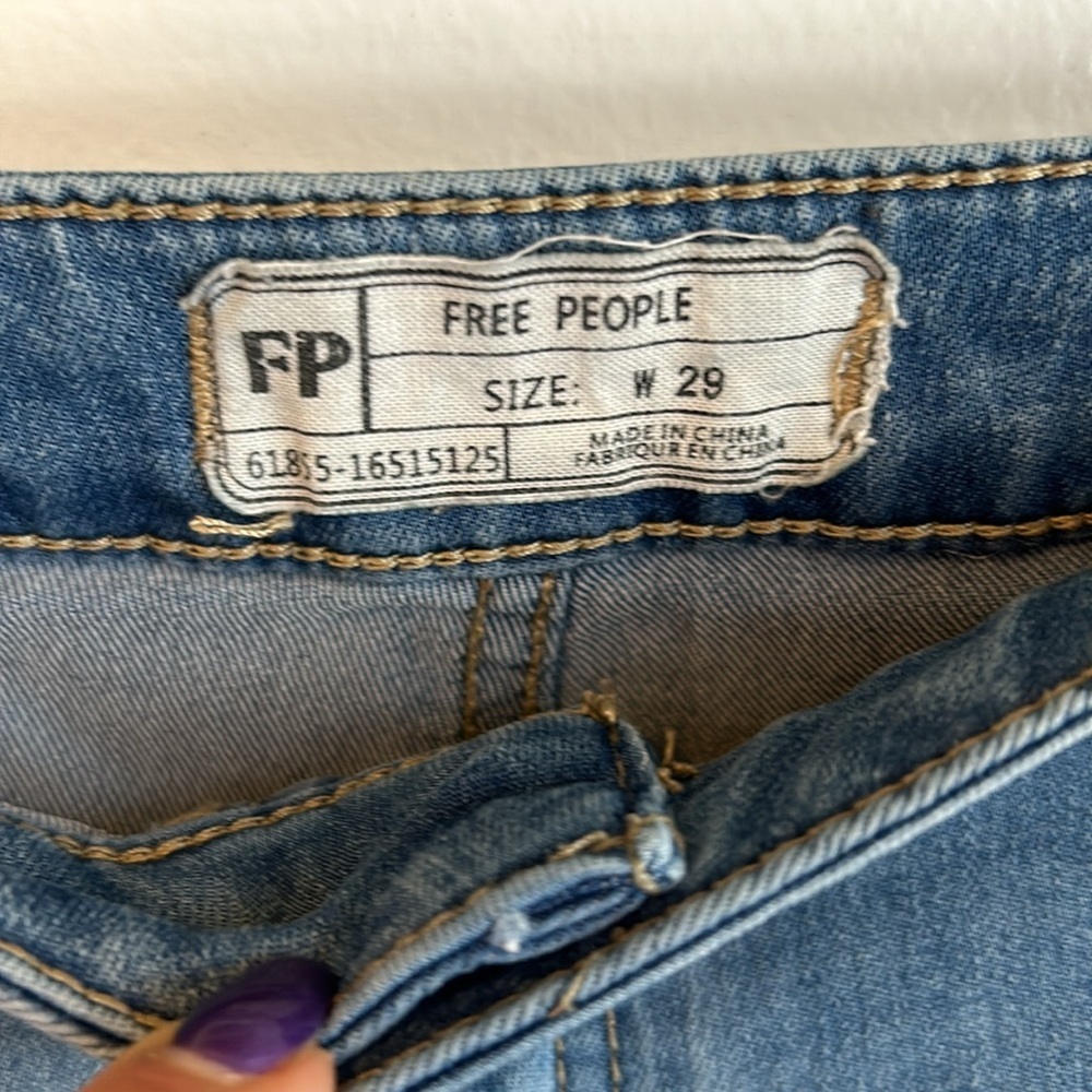 Free People Just Float On Flare Jeans - Picture 7 of 8